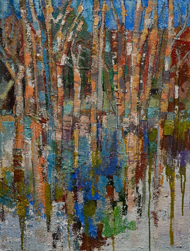 Rafa Cantos. Pintura. Paisatge. Arbres 