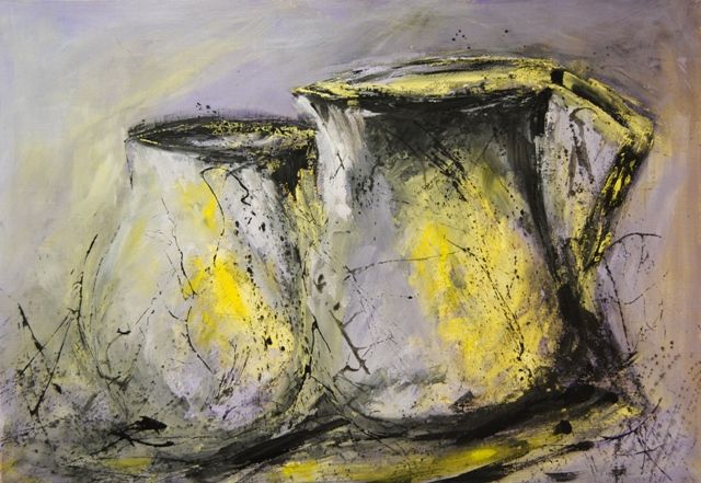 E Bieco. Pintura. Jarras