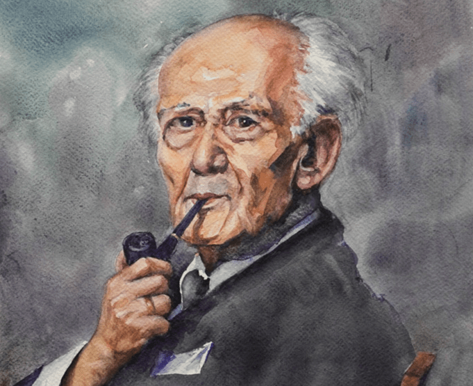 Manolo Chiva. Aquarel·la. Filòsofs. 