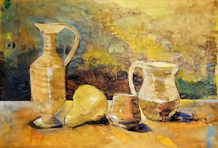 Ximo Vives. Bodegó groc 