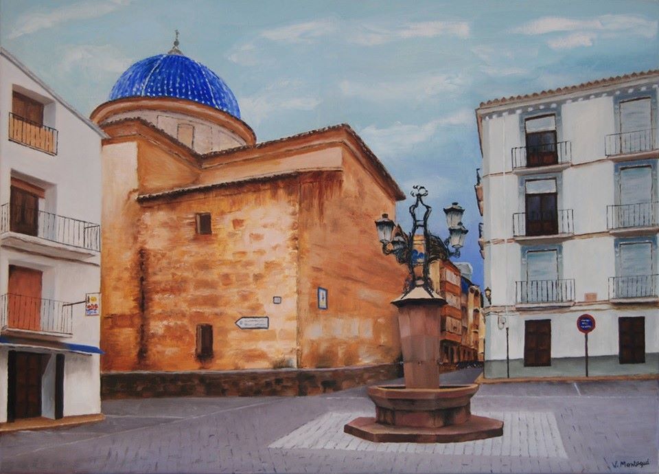 Vicent Montagud. Paisatge de Montanejos. 