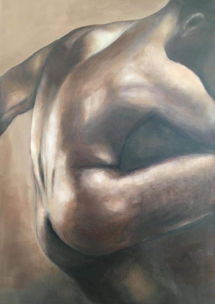 Beatriz Garcia. Desnudo. pintura. 