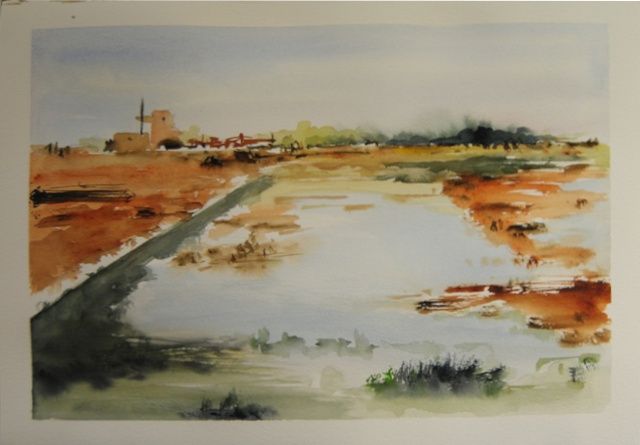 Rafa Leal. Aquarel·la. Marjal 