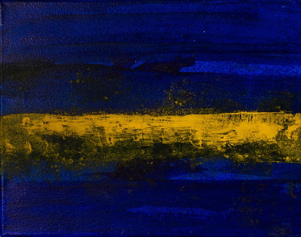 Elena Lanzarote. Paisatge blau 