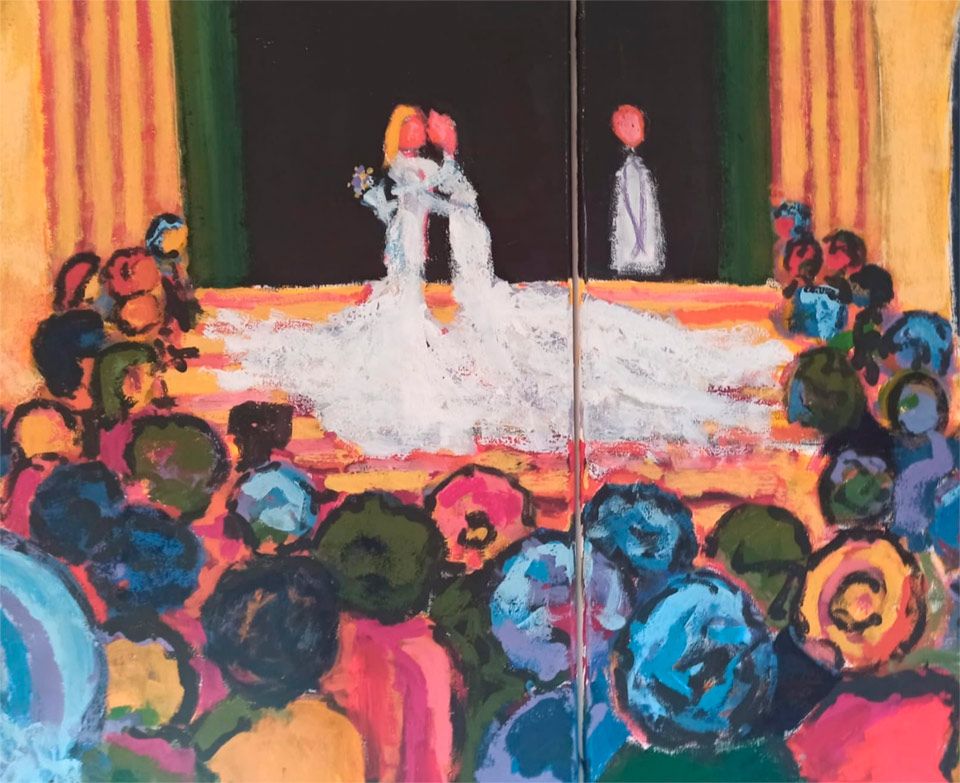 J Mª Murcia. Díptic. Noces 