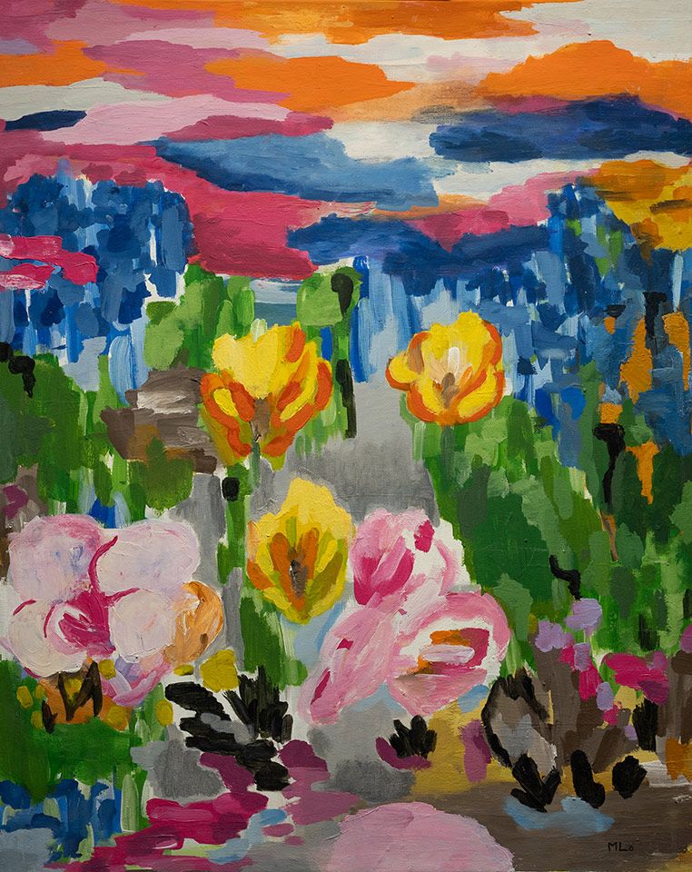 Mariló Roselló. Flors, color i abstracció 
